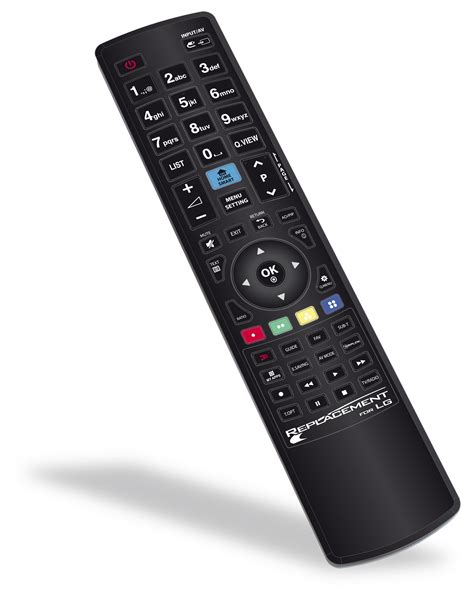 lg tv remote control setup